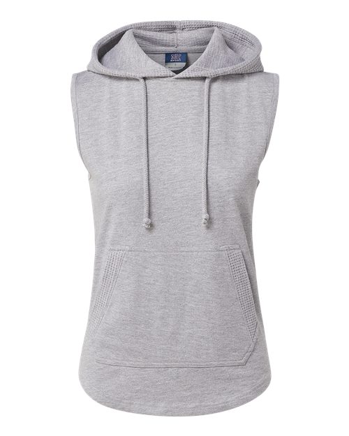 MV Sport Women's Kinsley Sleeveless Hooded Sweatshirt W24131