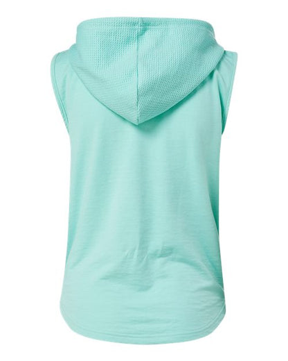 MV Sport Women's Kinsley Sleeveless Hooded Sweatshirt W24131