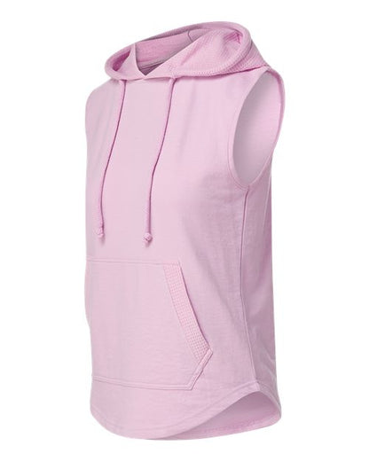 MV Sport Women's Kinsley Sleeveless Hooded Sweatshirt W24131