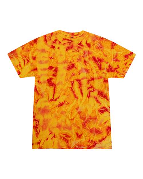 Colortone Youth Multi-Color Tie-Dyed T-Shirt 1000Y Fire