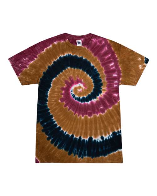Colortone Youth Multi-Color Tie-Dyed T-Shirt 1000Y Willow