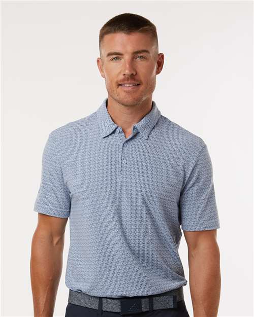 Adidas Men's Blended Printed Polo 12485