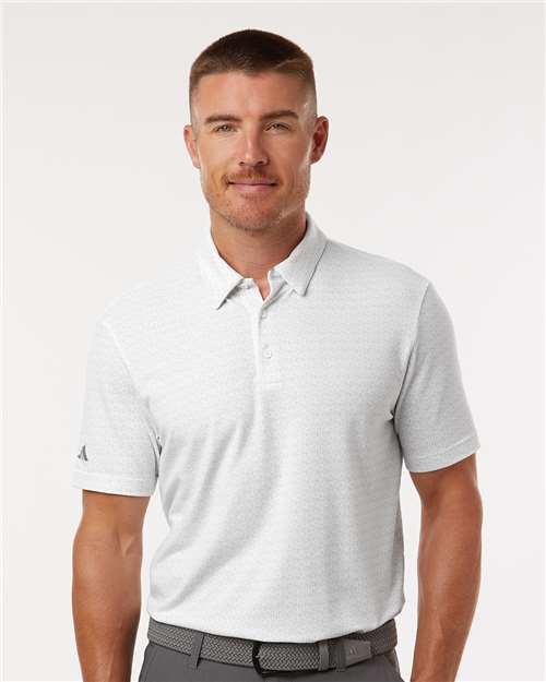 Custom Embroidered  Adidas Printed Blend Polo A702  
