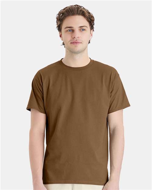 Hanes Essential-T T-Shirt 5280 Coyote Brown