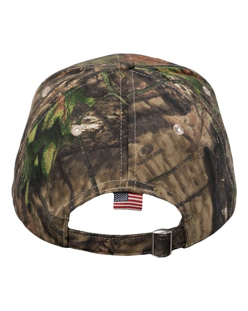 Kati Camo Woven USA Flag Cap LC350
