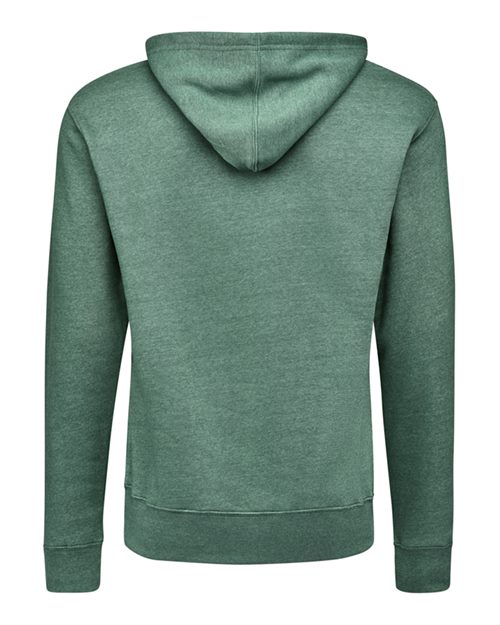 J. America Triblend Fleece Hooded Sweatshirt 8871 Balsam Triblend