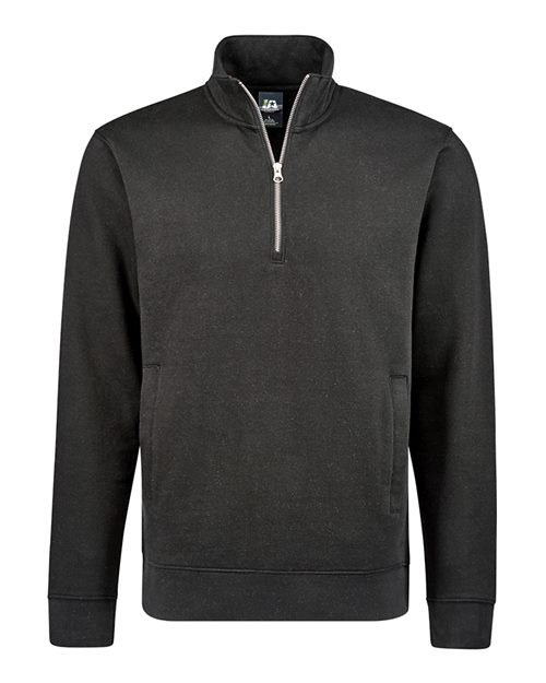 J. America Unisex BTB Fleece Quarter-Zip Sweatshirt 12526
