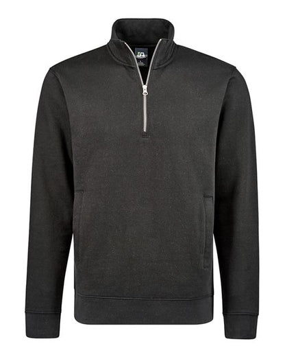 J. America Unisex BTB Fleece Quarter-Zip Sweatshirt 12526