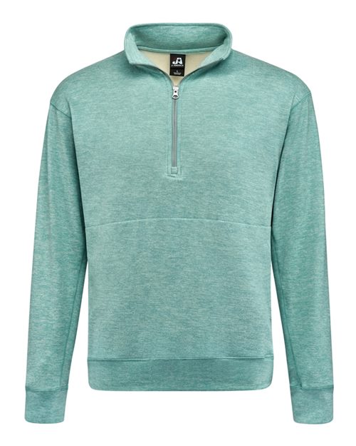 J. America Electric Fleece Quarter-Zip Sweatshirt 8741