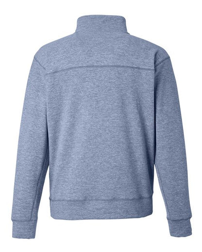J. America Electric Fleece Quarter-Zip Sweatshirt 8741