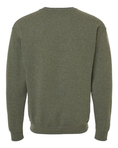JERZEES NuBlend® Crewneck Sweatshirt 562MR Military Green Heather