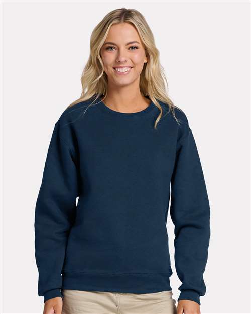 Custom Embroidered  JERZEES Rugged Crewneck Sweatshirt C12MR  