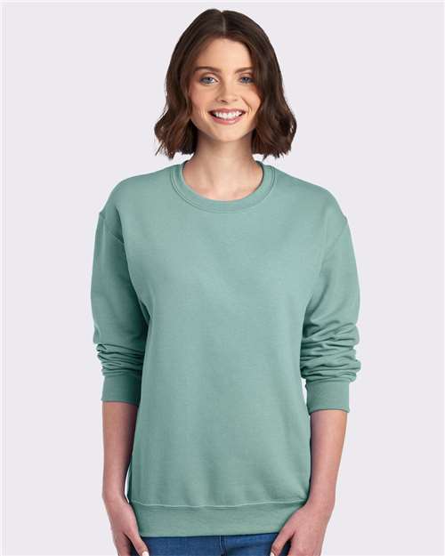 Custom Embroidered  JERZEES NuBlend® Crewneck Sweatshirt 562MR Sage