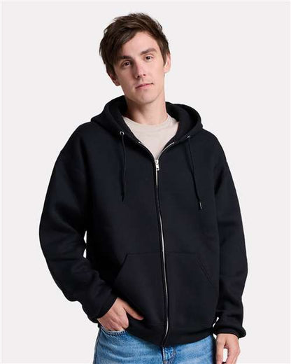 Custom Embroidered  JERZEES Rugged Full-Zip Hooded Sweatshirt Z12MR  