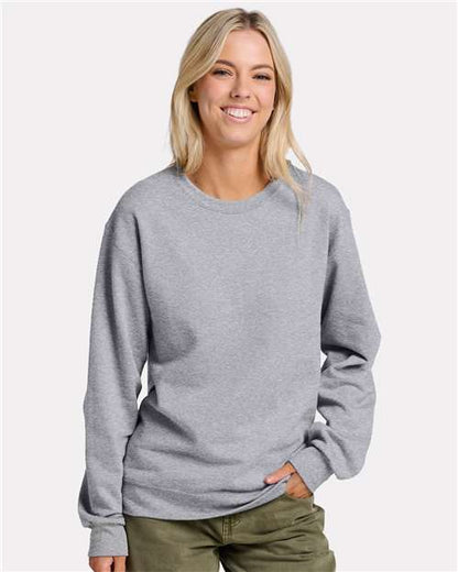 Custom Embroidered  JERZEES Ultimate CVC Crewneck Sweatshirt IC48MR  
