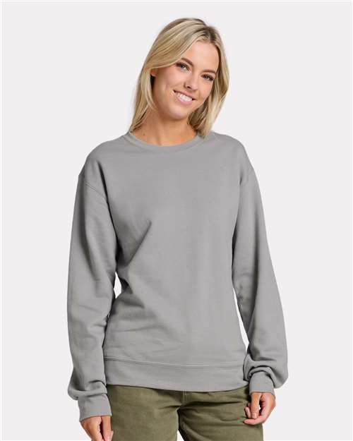 Custom Embroidered  JERZEES Ultimate CVC Crewneck Sweatshirt IC48MR  