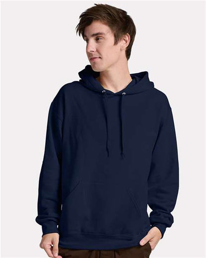 Custom Embroidered  JERZEES Ultimate CVC Hooded Sweatshirt IC49MR  