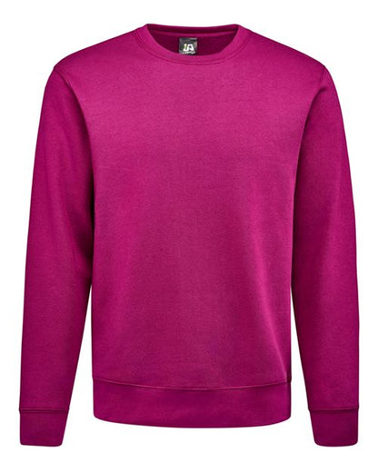 J. America BTB Fleece Crewneck Sweatshirt 8721