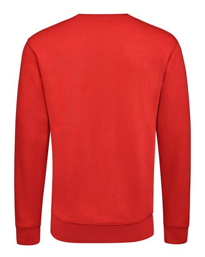 J. America BTB Fleece Crewneck Sweatshirt 8721