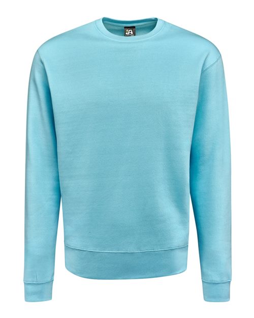 J. America BTB Fleece Crewneck Sweatshirt 8721