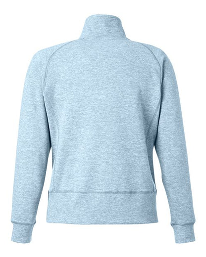 J. America Women's Electric Fleece Quarter-Zip Sweatshirt 8743