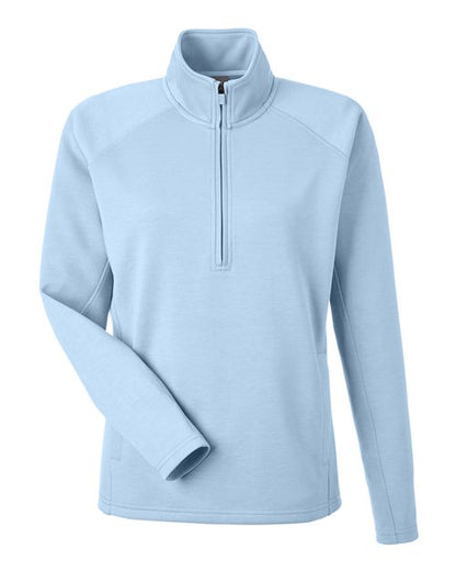 J. America Women's Apex Fleece Quarter-Zip Pullover 8754