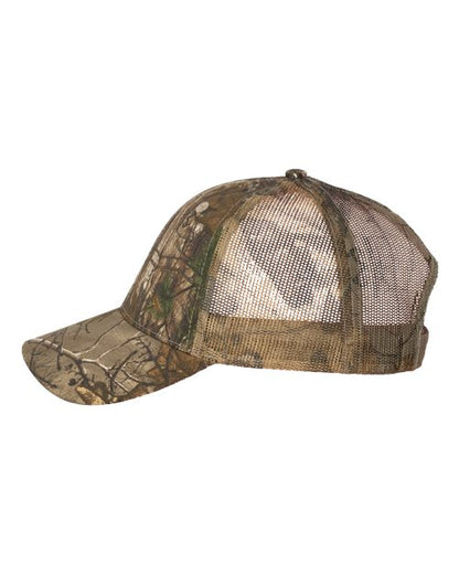 Kati Camo Woven USA Flag Mesh Cap LC350M