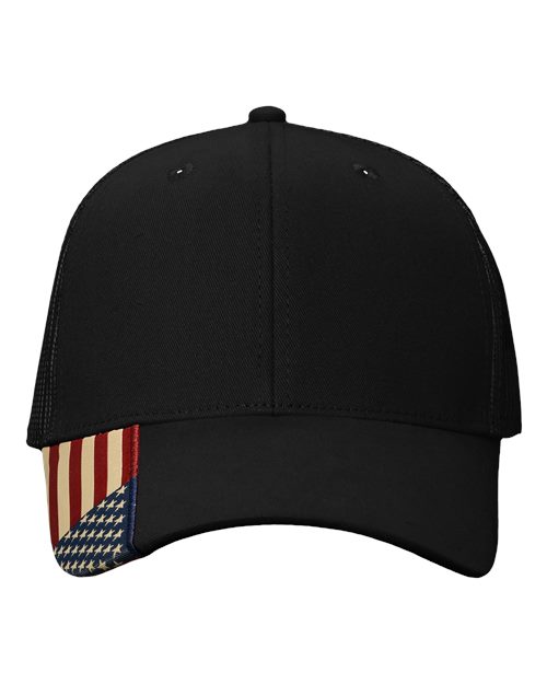 Kati USA Flag Mesh Cap AM350M