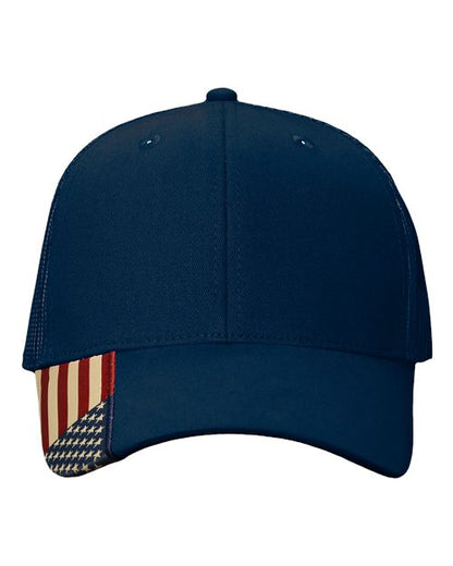 Kati USA Flag Mesh Cap AM350M
