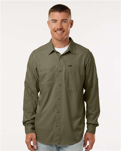 Custom Embroidered  Columbia Silver Ridge™ Utility Lite Long Sleeve Shirt 201293  