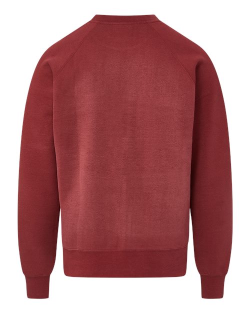 MV Sport Vintage Fleece Raglan Crewneck Sweatshirt 17116