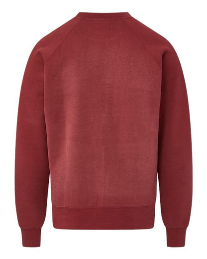 MV Sport Vintage Fleece Raglan Crewneck Sweatshirt 17116