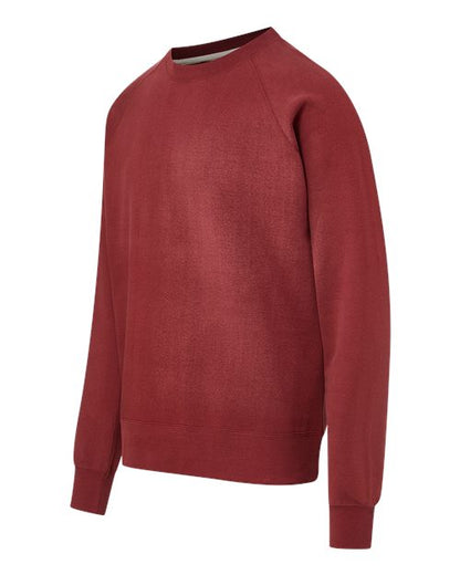 MV Sport Vintage Fleece Raglan Crewneck Sweatshirt 17116