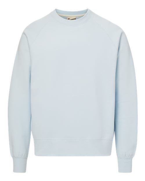 MV Sport Unisex Vintage Fleece Raglan Crewneck Sweatshirt 7466