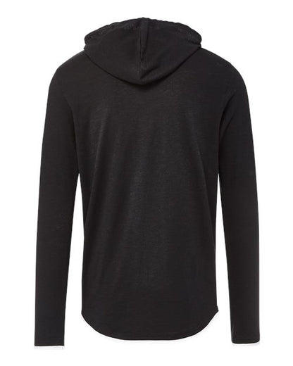 MV Sport Unisex Miles Slub Hooded Long Sleeve T-Shirt 12612