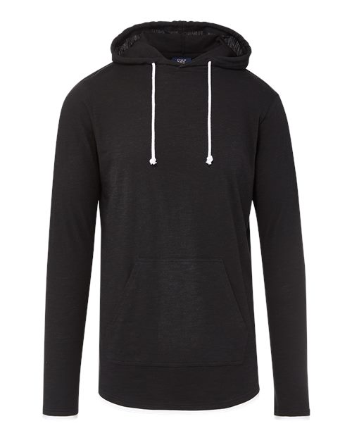 MV Sport Unisex Miles Slub Hooded Long Sleeve T-Shirt 12612