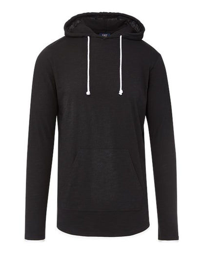 MV Sport Unisex Miles Slub Hooded Long Sleeve T-Shirt 12612