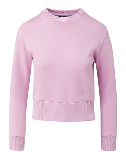 MV Sport Women's Romi Cloud Fleece Crop Crewneck Sweatshirt W22106