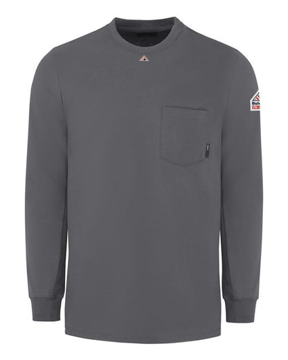 Bulwark Men's Tall Knit Long Sleeve T-Shirt 12635