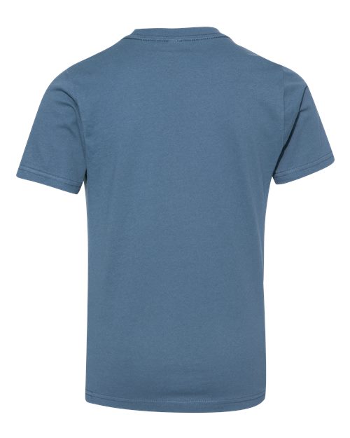 Next Level Youth Cotton T-Shirt 3310 Blue Jean