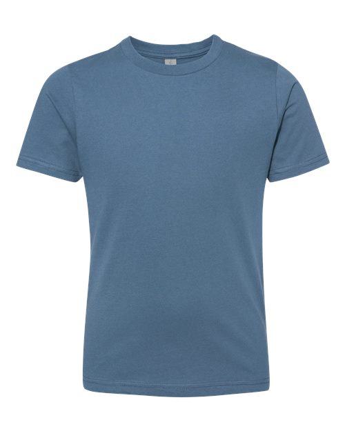 Next Level Youth Cotton T-Shirt 3310 Blue Jean