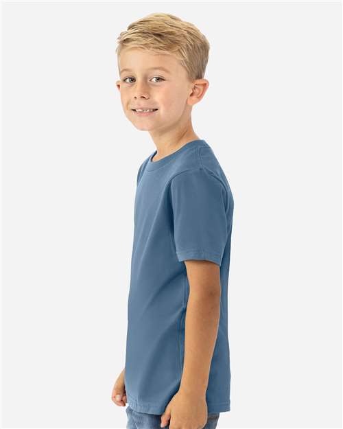 Next Level Youth Cotton T-Shirt 3310 Blue Jean