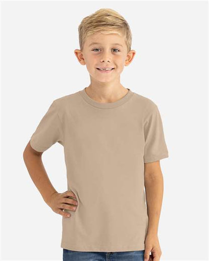 Next Level Youth Cotton T-Shirt 3310 Tan