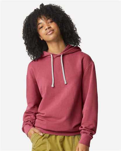 Comfort Colors Unisex Garment-Dyed Lightweight Hooded Sweatshirt 11676