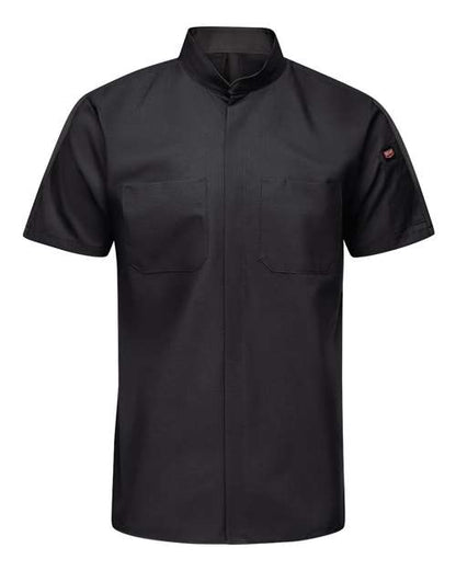 Red Kap Men's Tall Mimix Pro+ Short Sleeve Work Shirt With OilBlok 12704