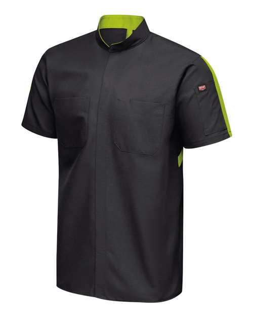 Red Kap Men's Tall Mimix Pro+ Short Sleeve Work Shirt With OilBlok 12704