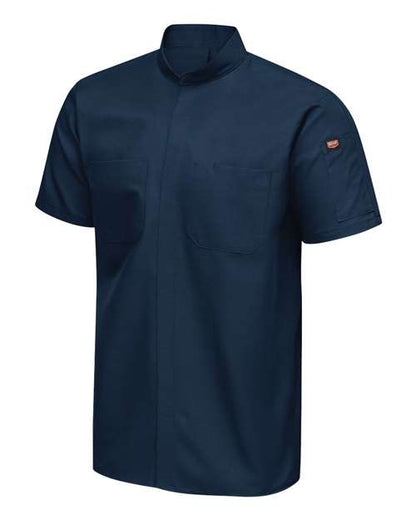 Red Kap Men's Tall Mimix Pro+ Short Sleeve Work Shirt With OilBlok 12704