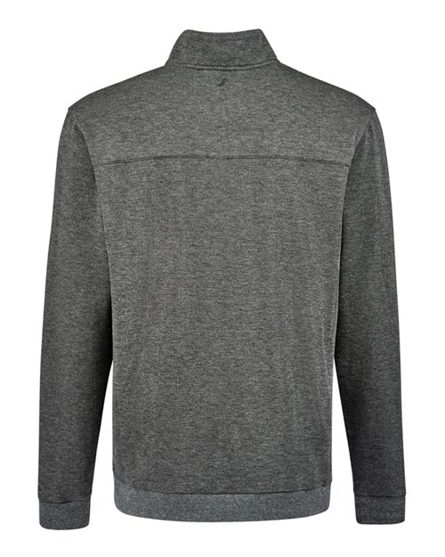 Custom EmbroideredNautica Unisex Explorer Fleece Quarter-Zip Pullover 12708 Charcoal Heather