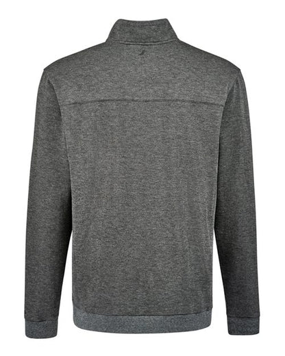Custom EmbroideredNautica Unisex Explorer Fleece Quarter-Zip Pullover 12708 Charcoal Heather