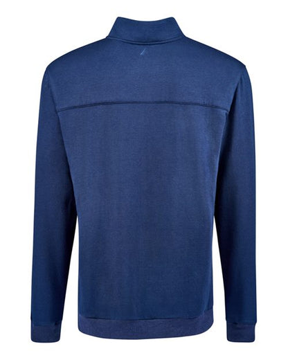Custom EmbroideredNautica Unisex Explorer Fleece Quarter-Zip Pullover 12708 Navy